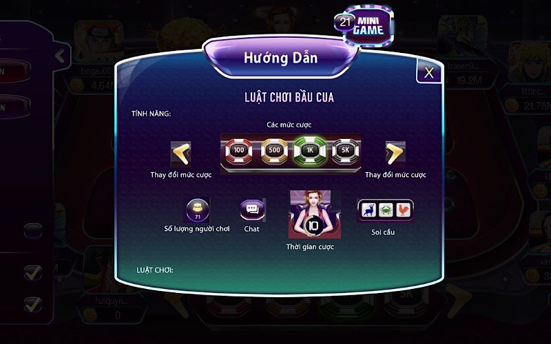 Tìm hiểu kỹ luật chơi bầu cua 789club