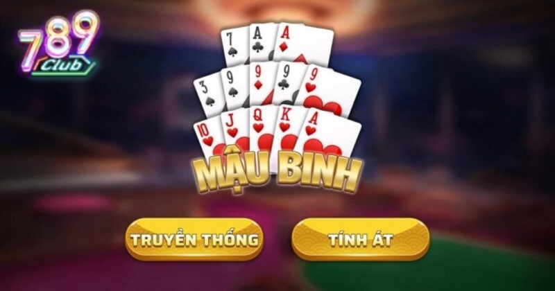 Ăn tiền 3 chi hấp dẫn từ game bài Mậu binh