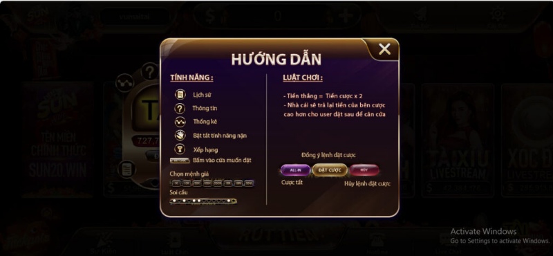 Cách chơi game Tài Xỉu Cân Bảng 789club đơn giản nhất