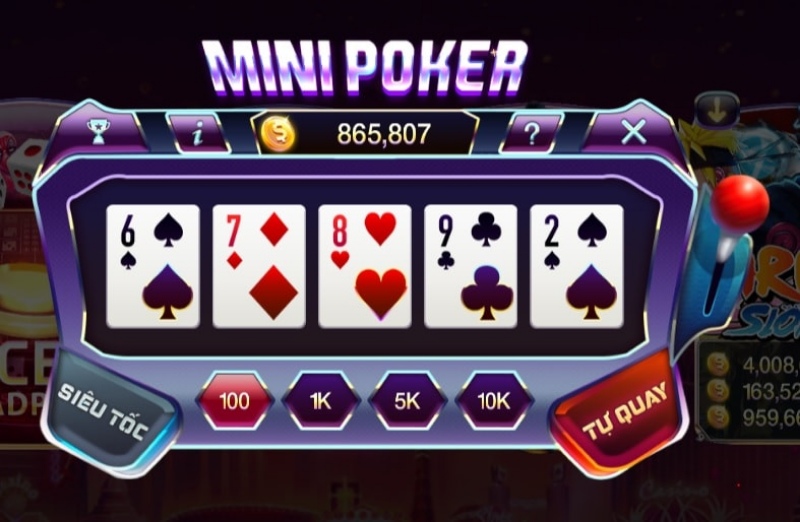 Giới thiệu game Mini Poker 789club