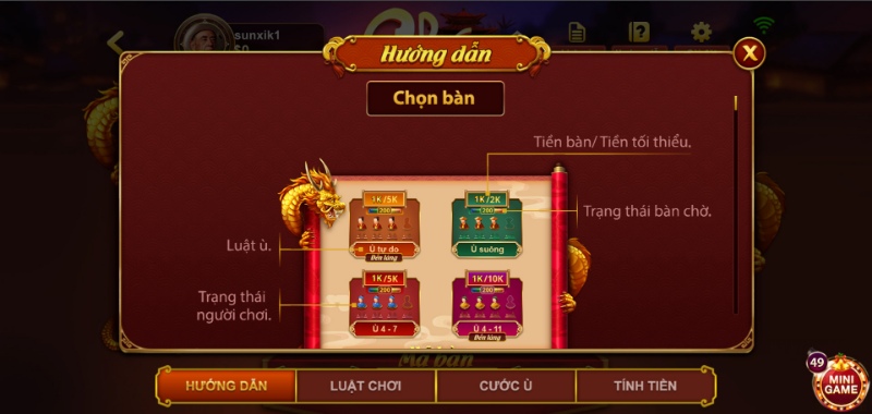 Hướng dẫn các bước chơi bài chắn tại 789club