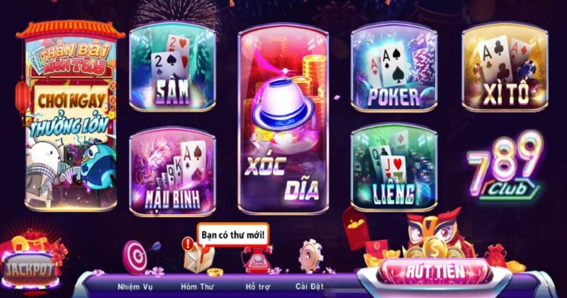 Những ưu điểm vượt trội của game bài 789club